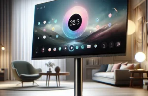 Almoz Echo Show 15 Suporte Giratório e Inclinado: Base Rotativa de 360 Graus e Ângulo de Visão Ajustável