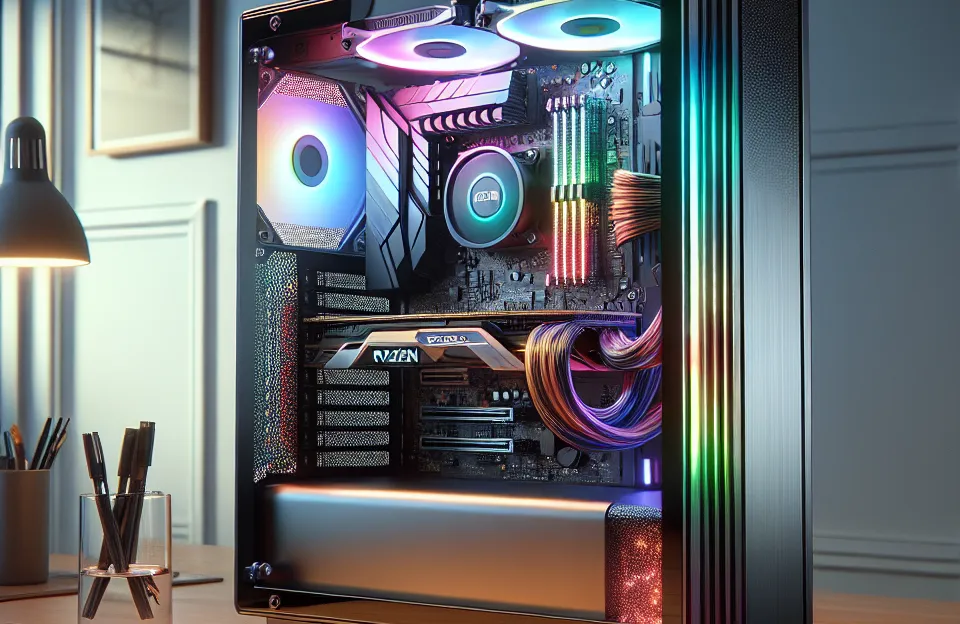 Monte seu PC: Ryzen 5 3400G, 16GB, SSD 240GB