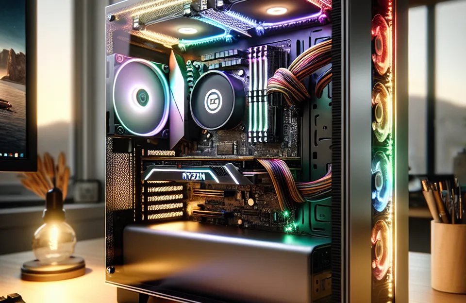 Monte seu PC: Ryzen 5 3400G, 8GB DDR4, SSD 240GB