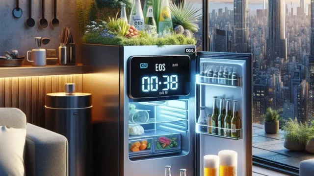 Frigobar Eos 88 Litros Duplex Inox Efb140di 220v: Compacto e Versátil