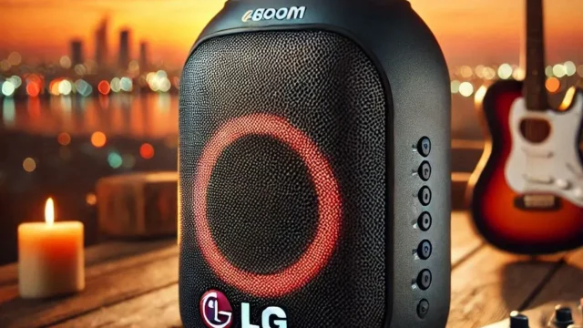 Caixa de Som LG Xboom RNC9: Potência e Diversão em Um Só Produto