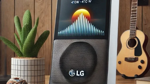 Caixa de Som Acústica LG Xboom RNC9 Bluetooth Rádio 410W