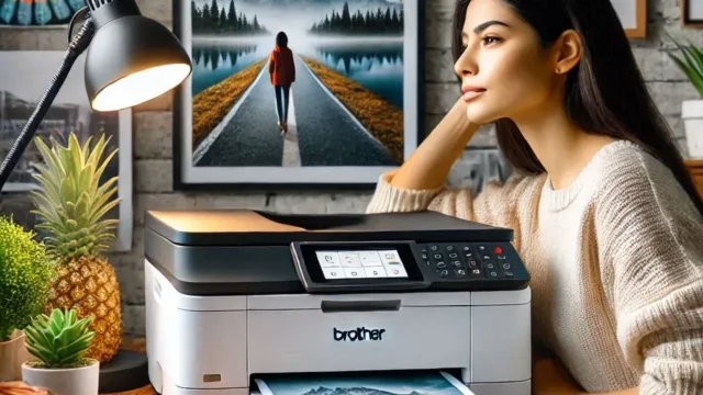 Multifuncional Brother Laser DCP1617NW Mono: Eficiência e Conectividade