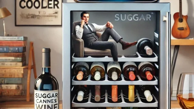 SUGGAR Adega Climatizada Cannes 18 Garrafas com Painel Touch