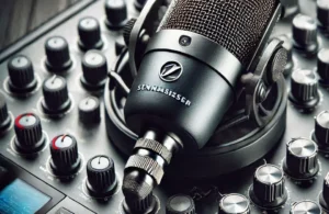 Microfone Memory Mic Condensador Sennheiser: Gravação Sem Fios de Alta Qualidade