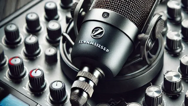 Microfone Memory Mic Condensador Sennheiser: Gravação Sem Fios de Alta Qualidade