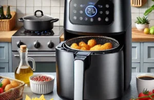 Midea Fritadeira sem óleo GrandGourmet Digital 5,5L: Funcionalidade e Praticidade