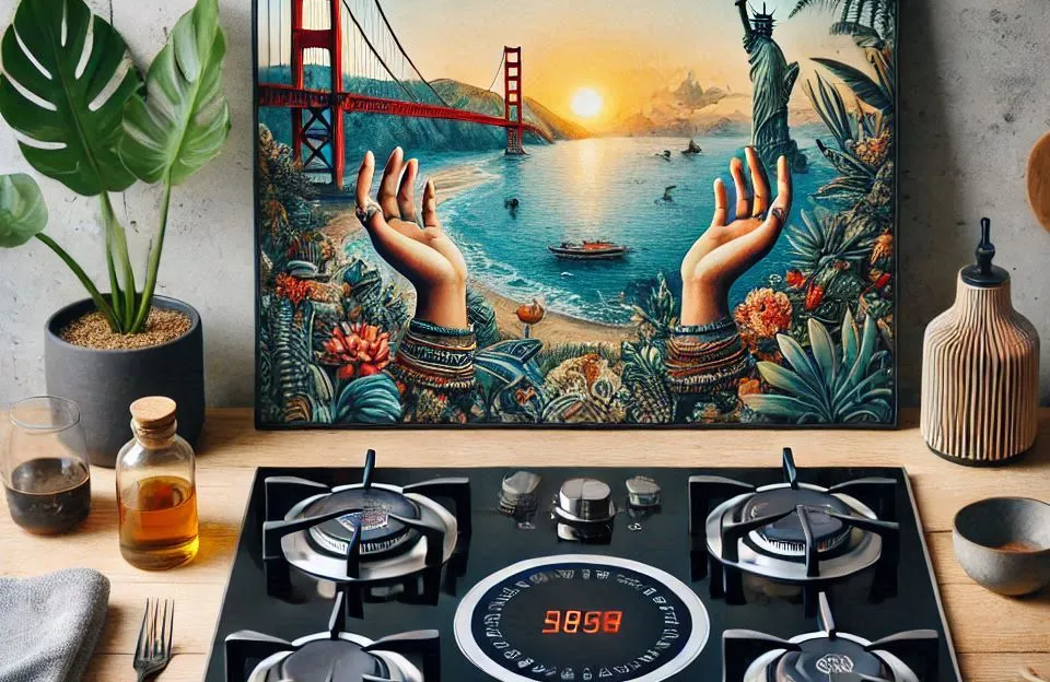 Cooktop 4 Bocas Brastemp com Duplachama e Timer Touch