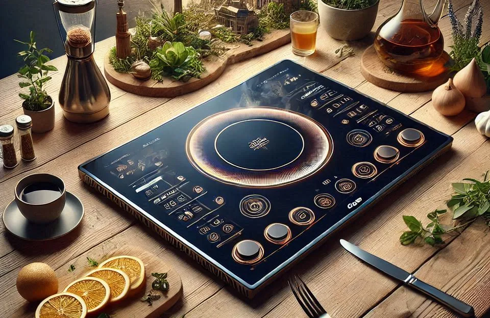Cooktop por Indução Oster 2 Bocas Touch Screen 2 em 1