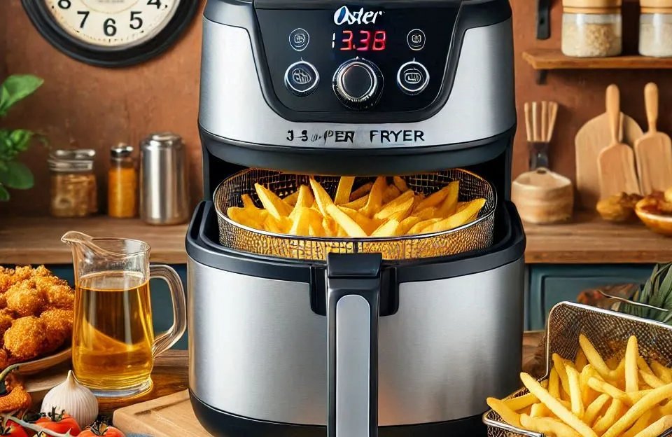 Fritadeira Super Fryer 10L Oster 3 em 1: Praticidade e Versatilidade na Cozinha