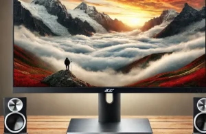 Monitor Acer 23.8" CB242Y Ebipr LED IPS com Ajustes Ergonômicos