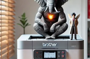 Impressora Brother Laser 220V Mono (A4) USB HL1222: Compacta e Eficiente