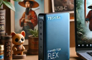 HD Externo Portátil Toshiba 1TB Canvio Flex USB-C, USB 3.0