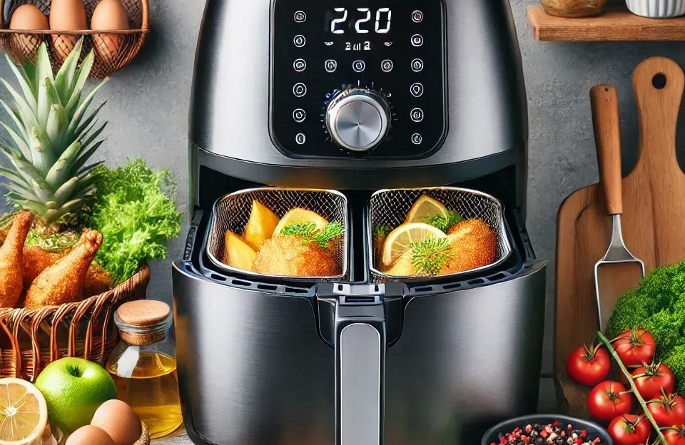 Fritadeira Air Fryer Dual Duplo Cesto 8L Mondial: Eficiência e Praticidade na Cozinha