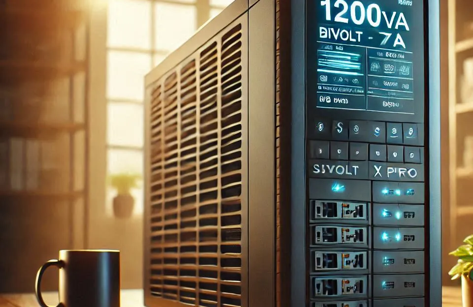 Nobreak 1200VA Bivolt 7A UPS Compact Xpro Ts Shara: Proteção e Eficiência