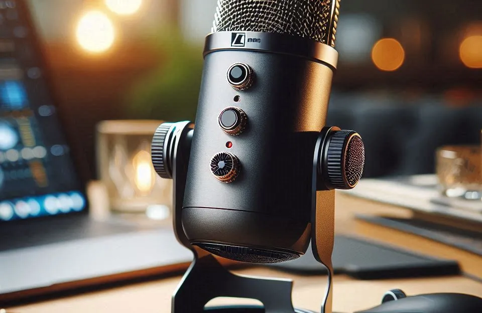 SENNHEISER Perfil Profissional – Microfone Condensador USB