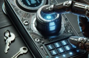 Fechadura Digital de Embutir com Biometria e Senha Numérica