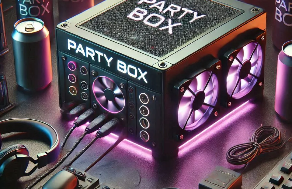 PARTY BOX AWS-PB-01: Potência e Portabilidade em Uma Só Caixa