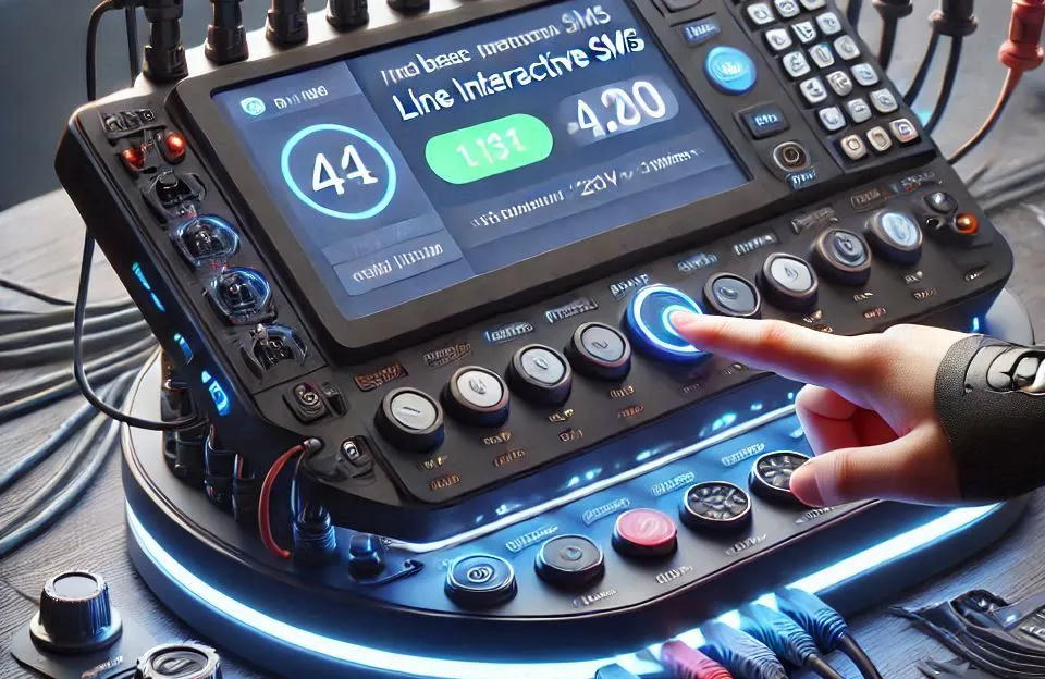 NOBREAK TECH 1400 VA LINE INTERACTIVE SMS - Bivolt com Saída 220V