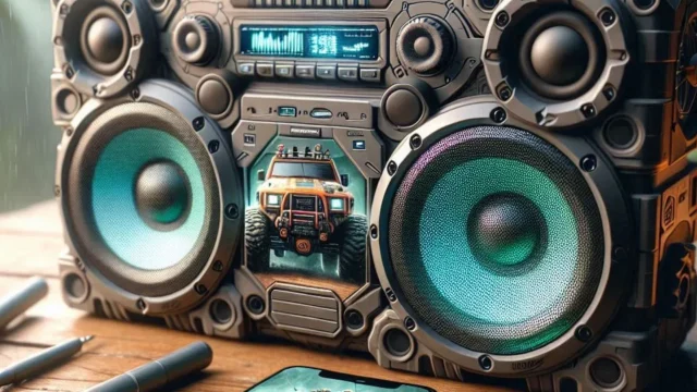 Caixa de Som Boombox Plus AIWA BBS-01-BG: Potência e Durabilidade em Um Só Produto
