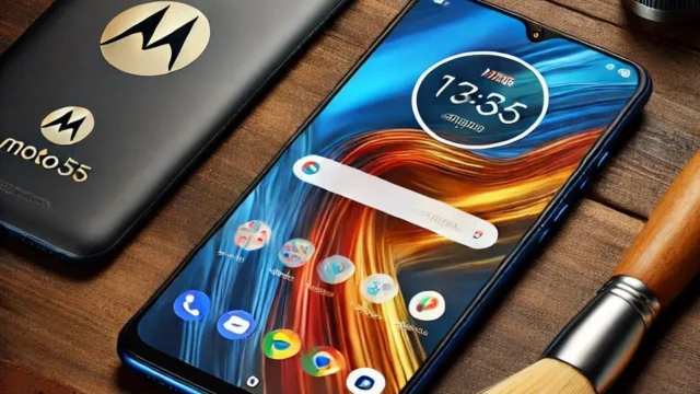 Smartphone Motorola Moto g75 5G 256GB 16GB RAM Boost 50MP AI