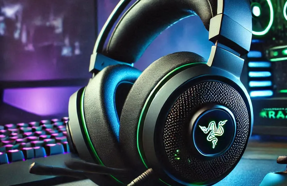 Headset Gamer Razer Kraken V3 X: Som Surround 7.1, Drivers Triforce, Microfone HyperClear e Iluminação Chroma RGB