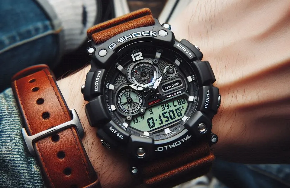 Casio Relógio Digital Analógico AW 500BB 1E G Shock