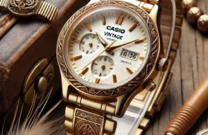Relógio Feminino Anadigi Casio Vintage AQ-230GA-9BMQ