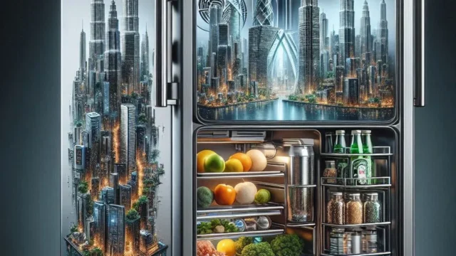 Frigobar Eos 88 Litros Duplex Inox com Alta Eficiência Energética
