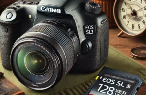 Câmera Digital Canon EOS Rebel SL3 com Cartão 128GB