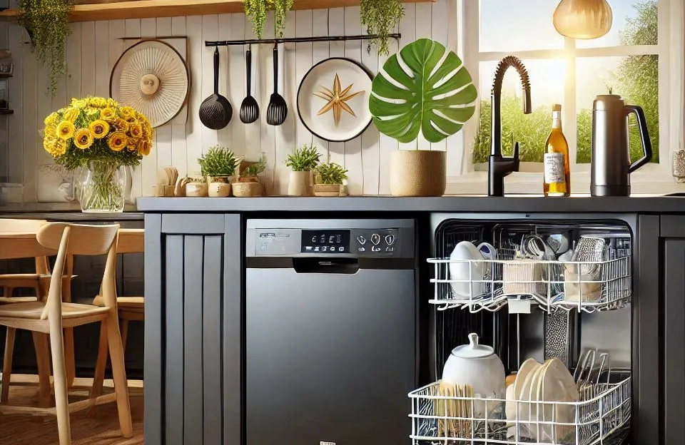 Lava Louças 8 Serviços Preto 220V Midea: Compacta e Eficiente