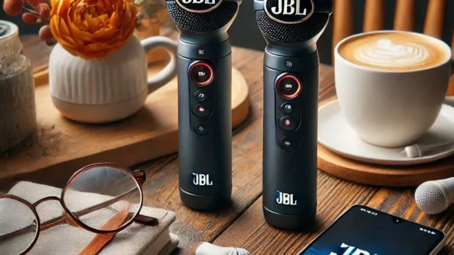 JBL, 2 Microfones Sem Fio com Qualidade Excepcional