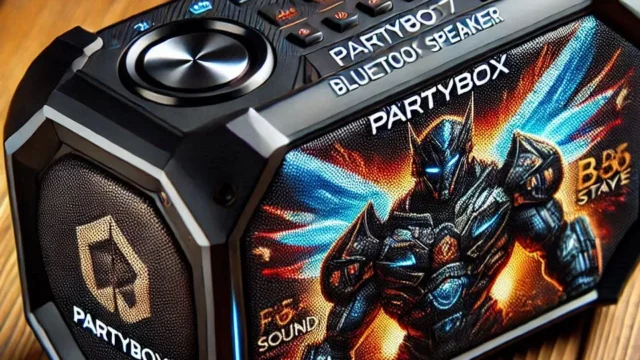 Caixa de Som PartyBox AIWA PB-07 Bluetooth: Som Potente e Estilo Incrível