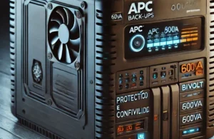 APC BACK-UPS 600VA BIVOLT Preto: Proteção e Confiabilidade