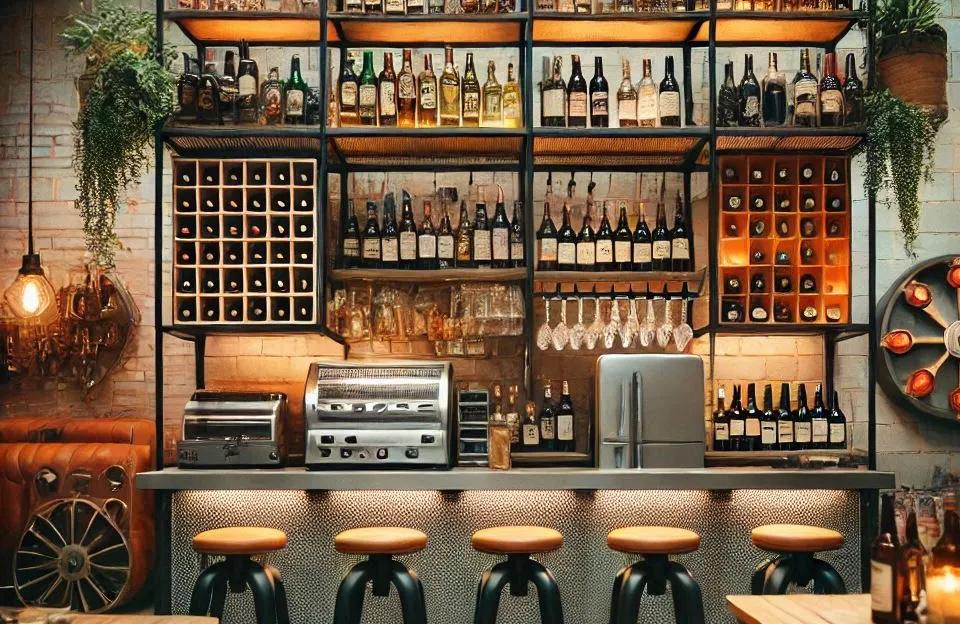 Aparador Estilo Industrial para Adega e Cervejeira: Versatilidade e Estilo