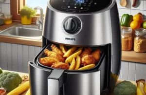 Fritadeira Airfryer Série 3000 Philips Walita: 4.1L, 1400W, 110V
