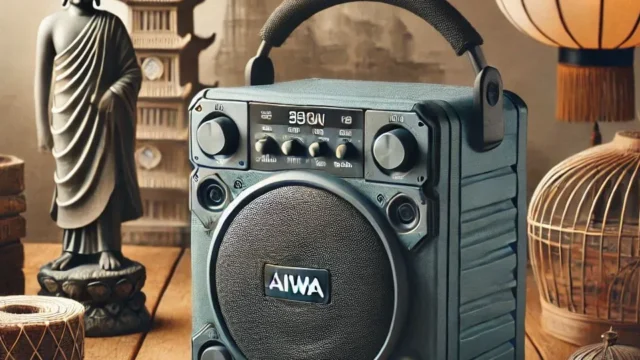 Caixa de Som Boombox AIWA BBS-02A 50W Bluetooth IPX5