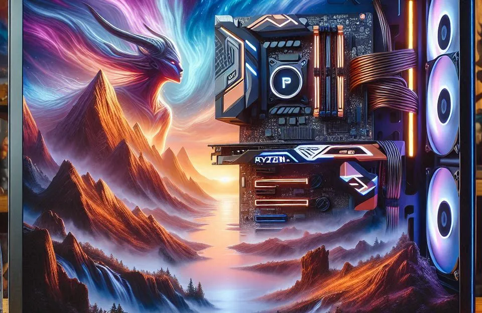 Monte seu PC: Ryzen 5 8500G, RTX 3060, 16GB DDR5, SSD 512GB