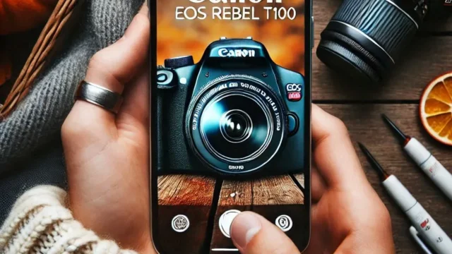 Câmera Canon Eos Rebel T100: Qualidade e Conectividade Wi-Fi