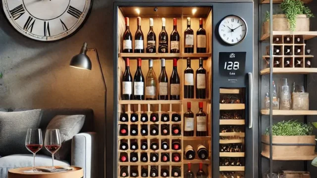 Adega Piubella 100L: Compacta e Elegante para 24 Garrafas
