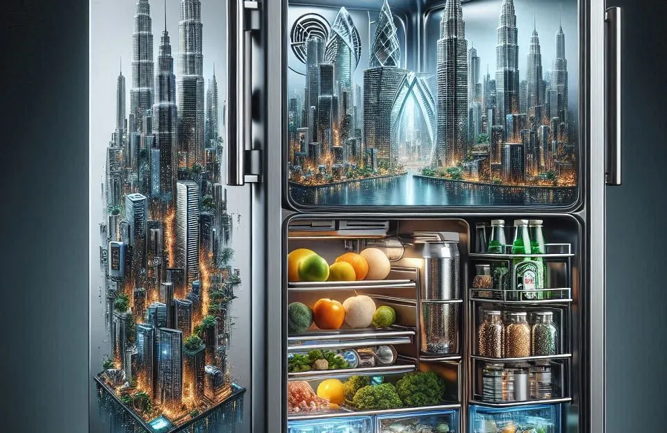Frigobar Eos 88 Litros Duplex Inox com Alta Eficiência Energética