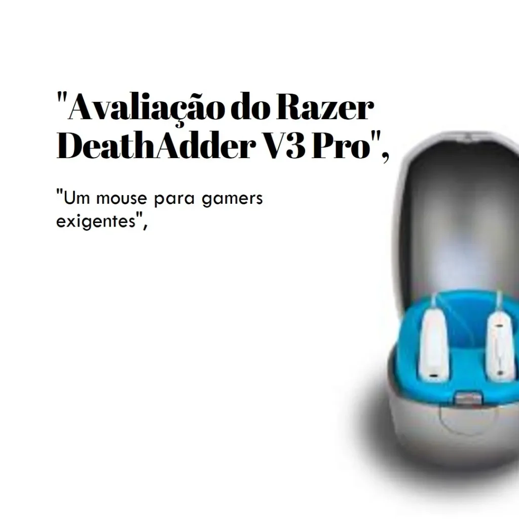 Razer DeathAdder V3 Pro: Desempenho Leve e Conexão Hiperveloz
