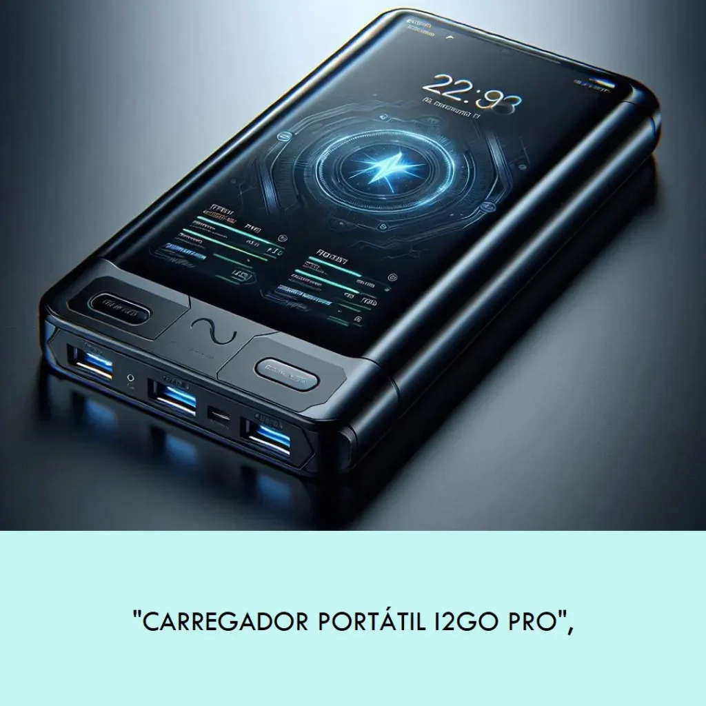 Principais Cinco carregador portátil i2GO pro 20000mah