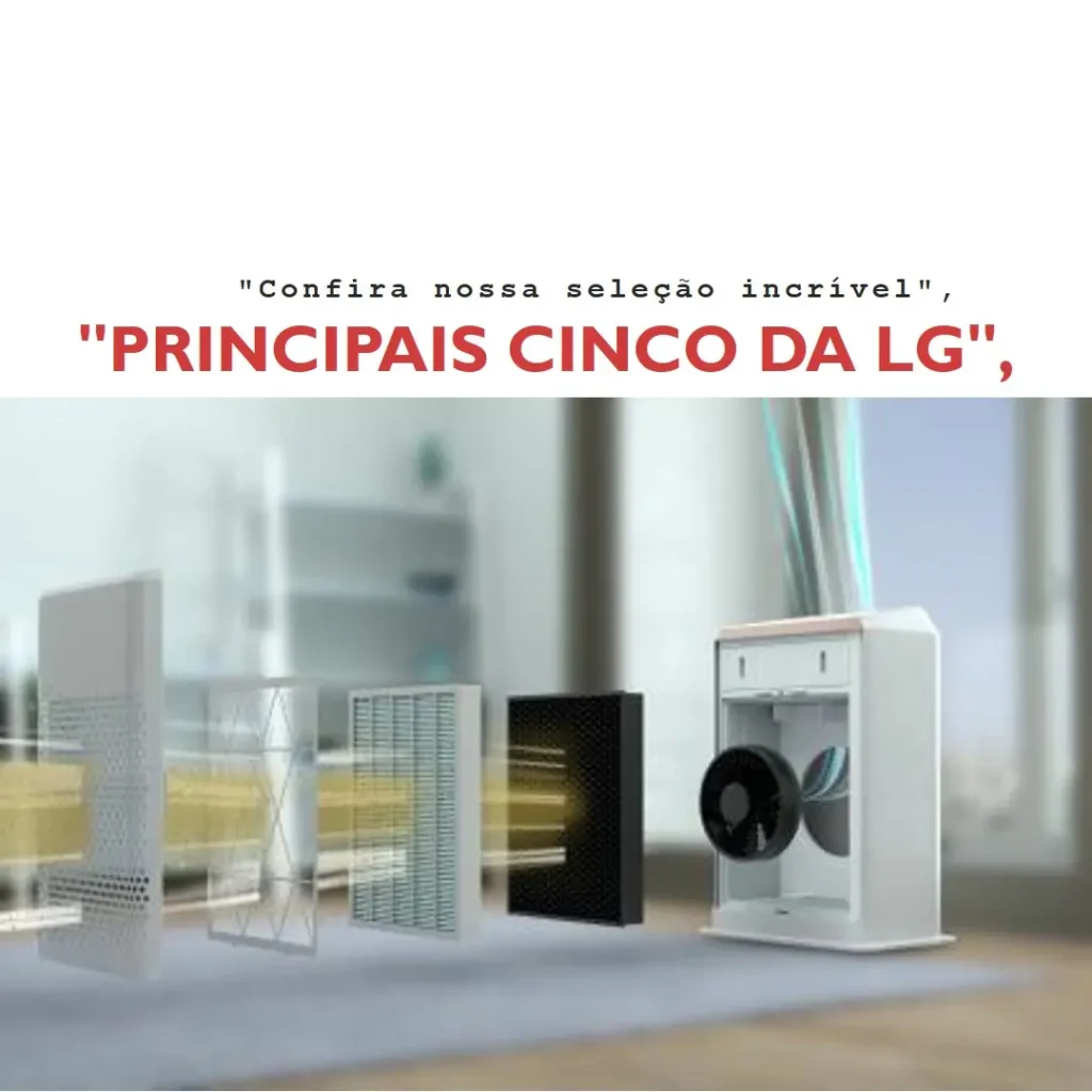 Principais Cinco caixa LG