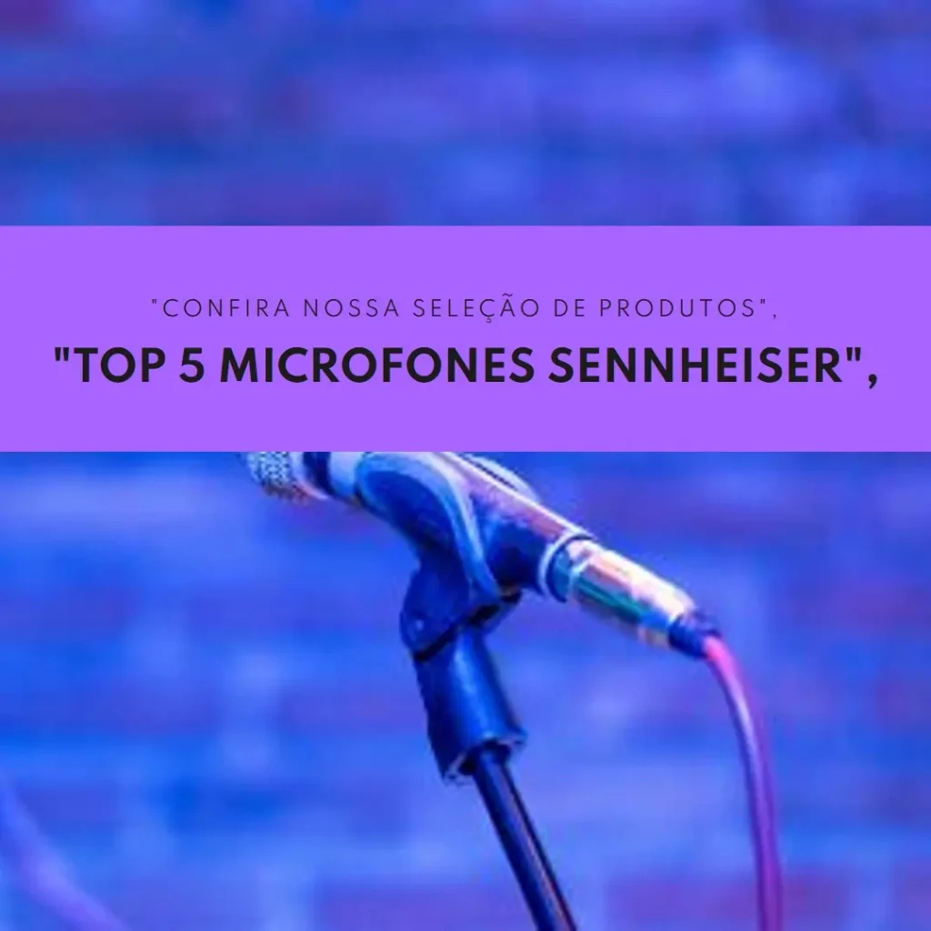 Top 5 Opções de microfone Sennheiser skm 9000