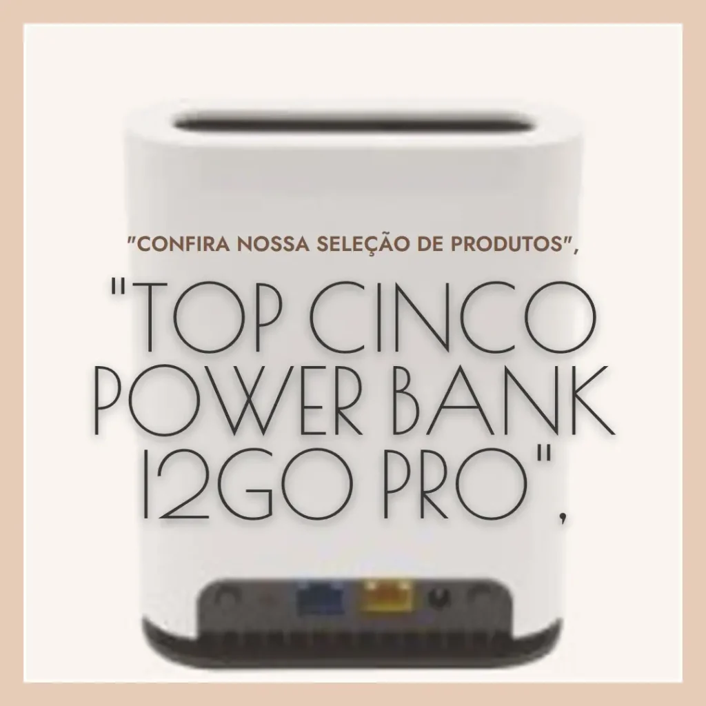Top Cinco power bank i2GO pro