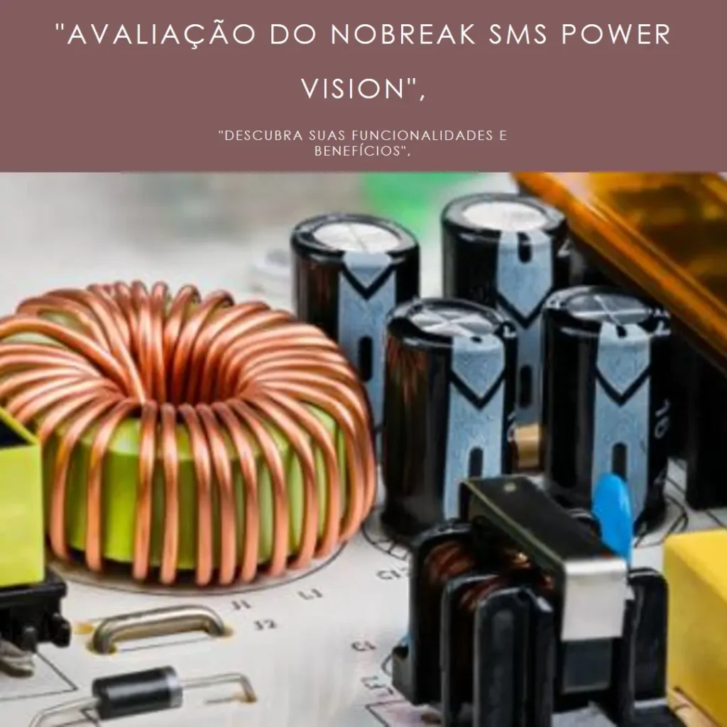 Nobreak SMS Power Vision 3000 VA Line Interactive Bivolt