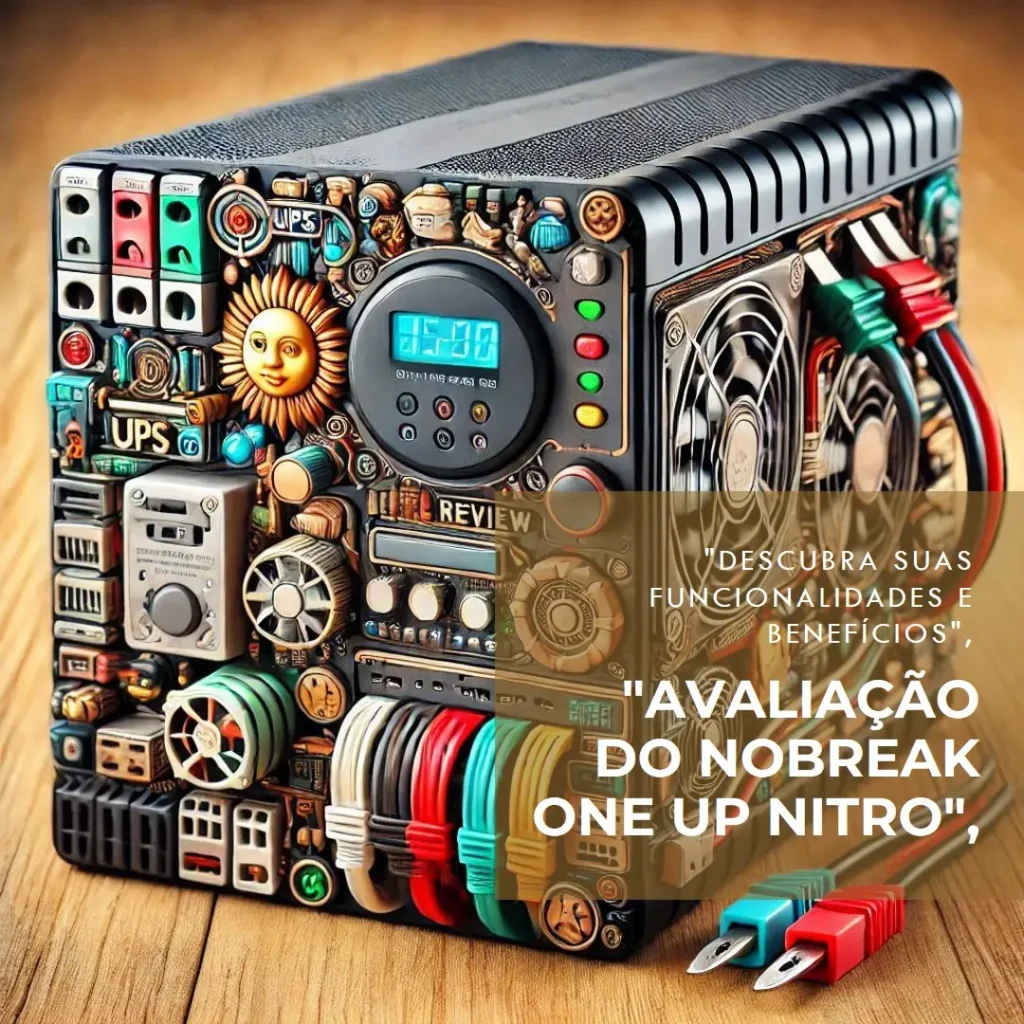 Nobreak One Up Nitro Gamer 2000VA Trivolt Ragtech: Proteção Máxima para Gamers