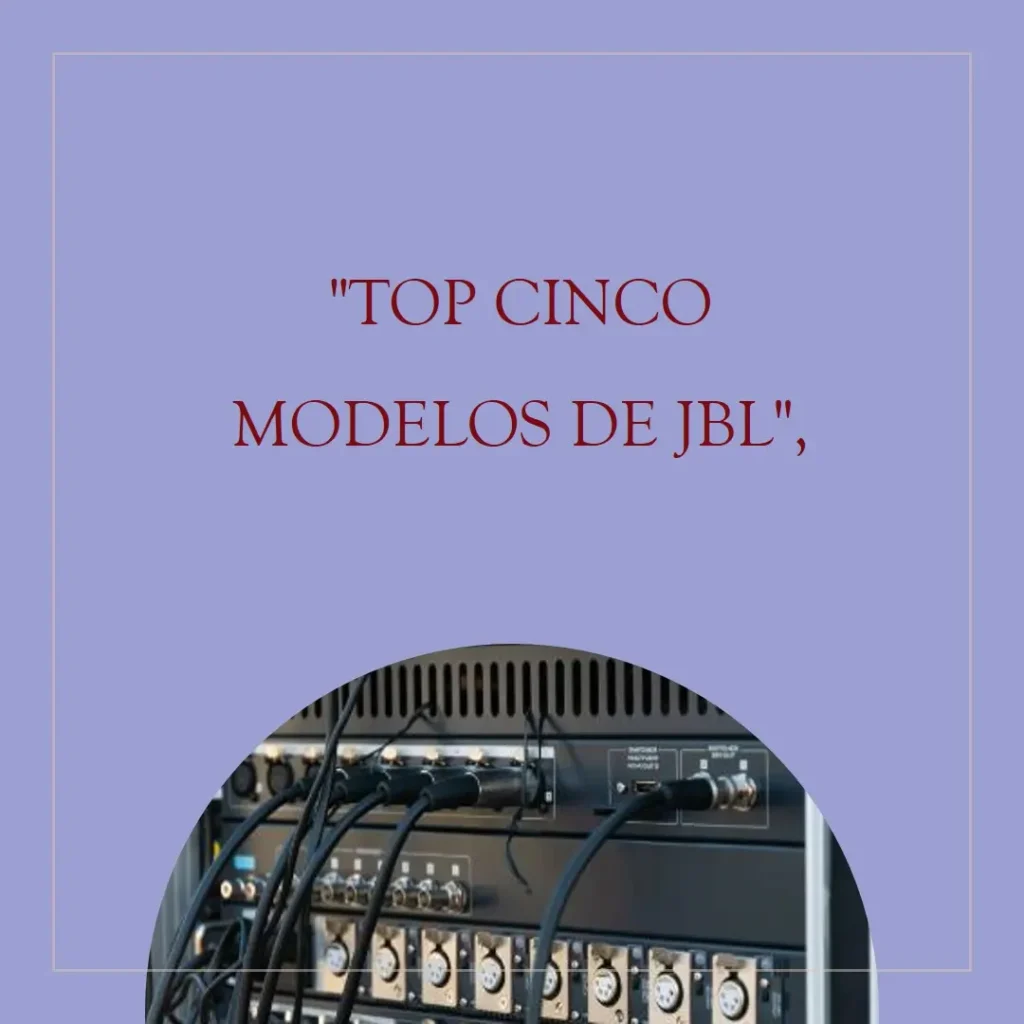 Top Cinco Modelos de JBL quadrada