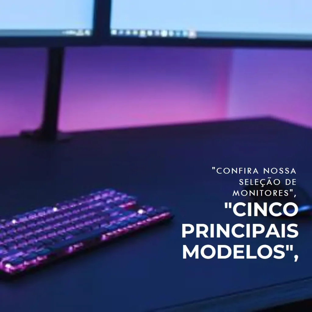 Cinco Principais Modelos de monitor gamer Acer qg270 nitro 27